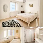 Apartmán Valoisa Ilmastoitu Kolmio Keskustassa Kahdella Makuuhuoneella, Oma Parkkipaikka