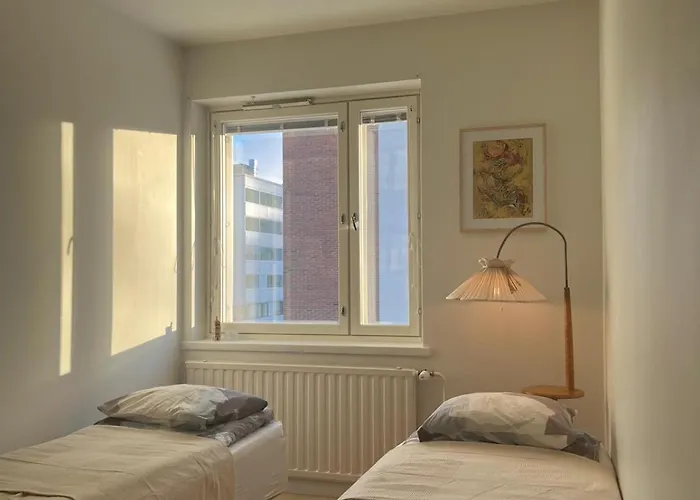 דירה Valoisa Kolmio Kuopion Keskustassa Kahdella Makuuhuoneella